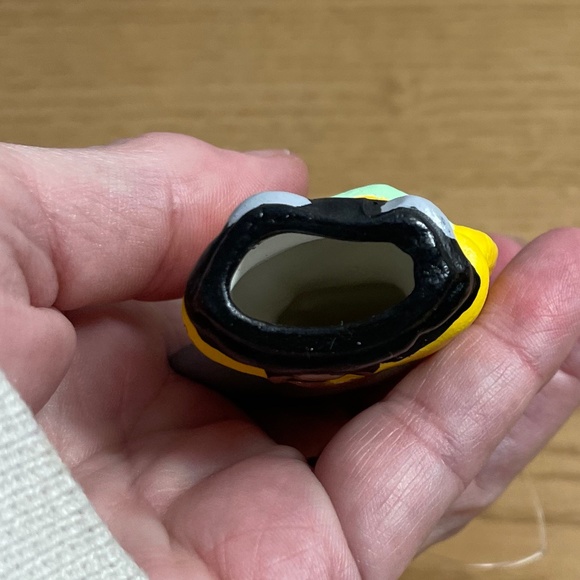 Vintage Ceramic Mouse Christmas Ornament 3.5” Handmade Choir Boy Silent Night - Picture 4 of 7